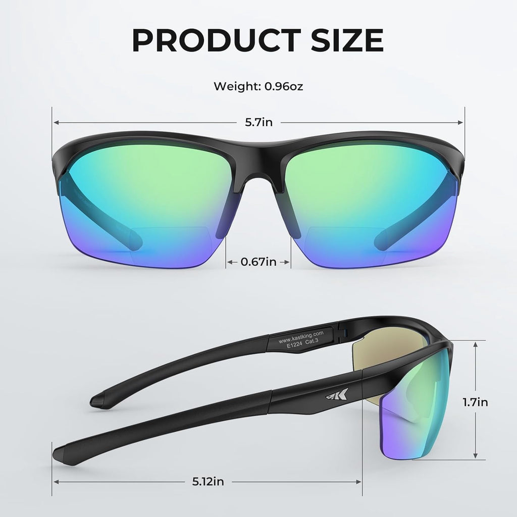 KastKing Tugaloo Bifocal Polarized Sunglasses, UV Protection