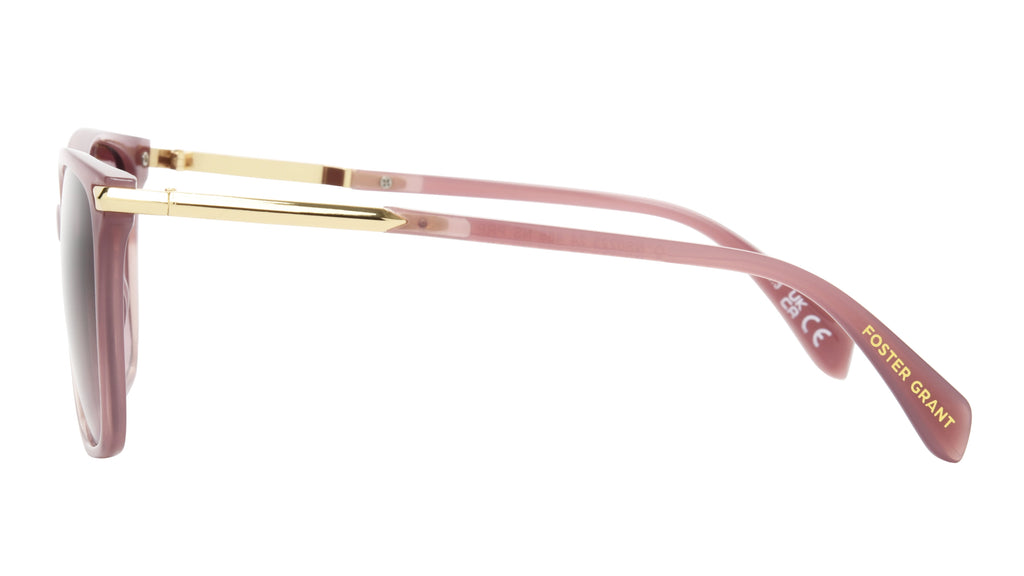 (2 pack) Foster Grant Women's Square Fashion Sunglasses Purple