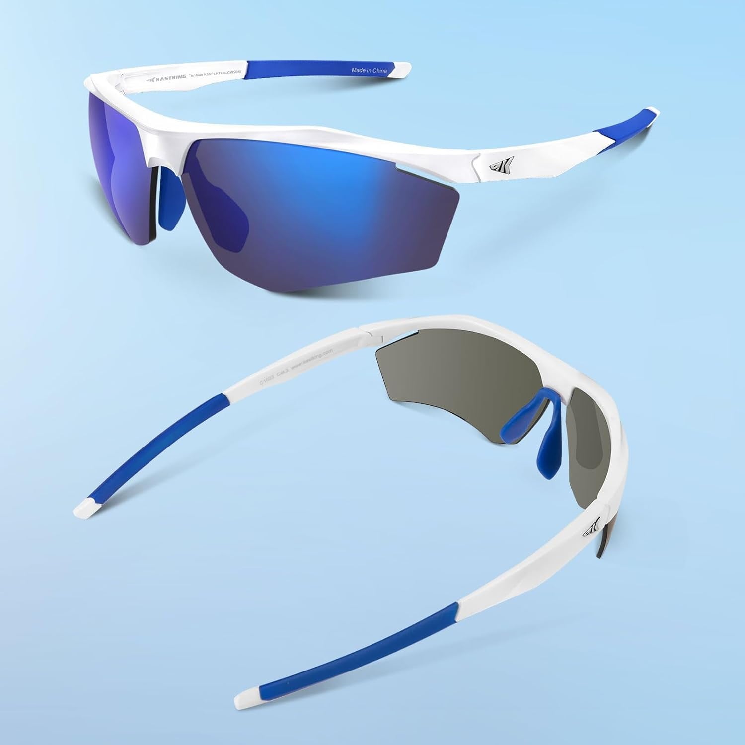 KastKing Tenmile Polarized Sunglasses for Men & Women, UV Protection,Sport Sunglasses Cycling Fishing Outdoor