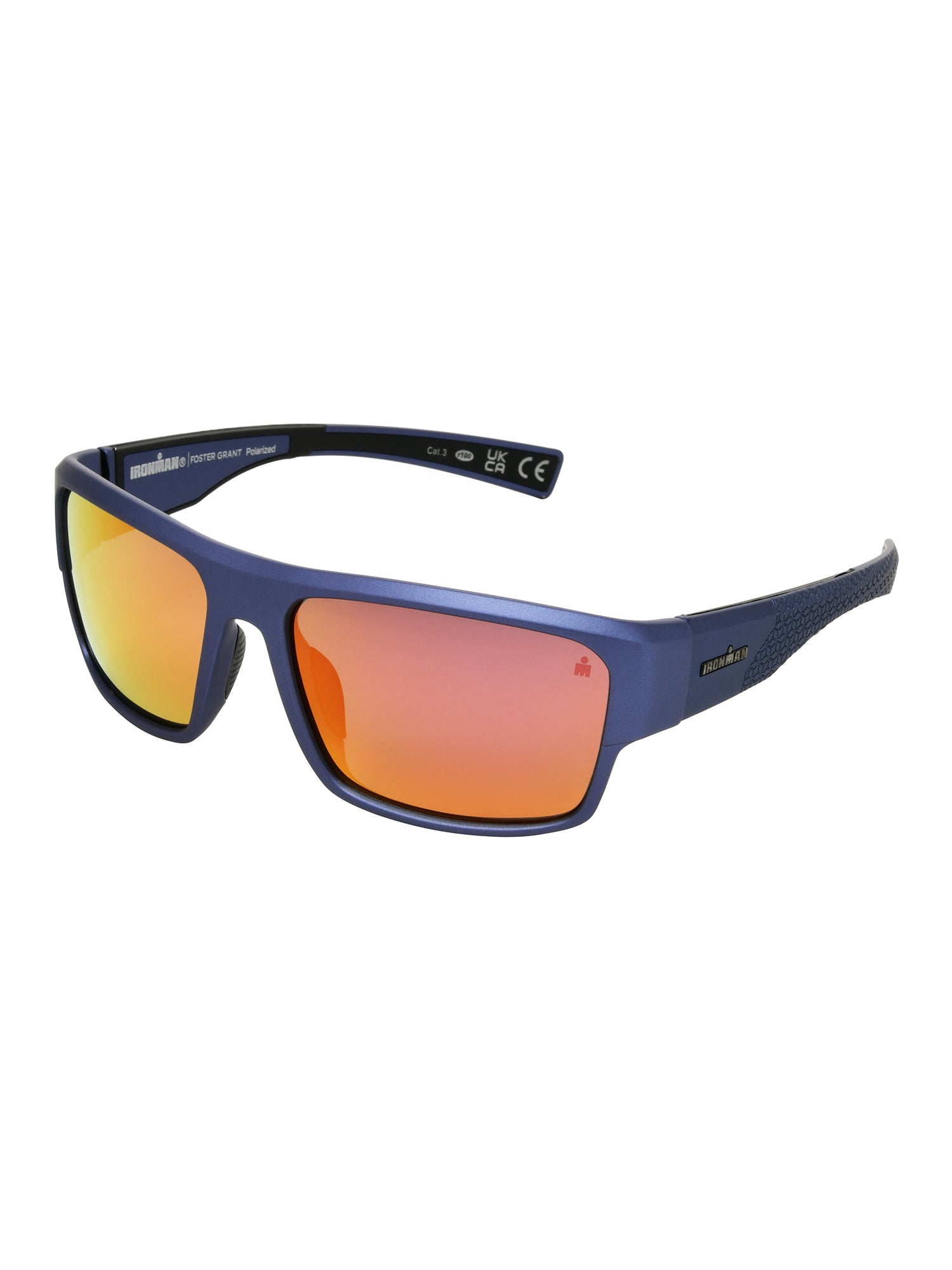 Foster Grant® IRONMAN® Blue Rectangle Unisex Polarized Sunglasses