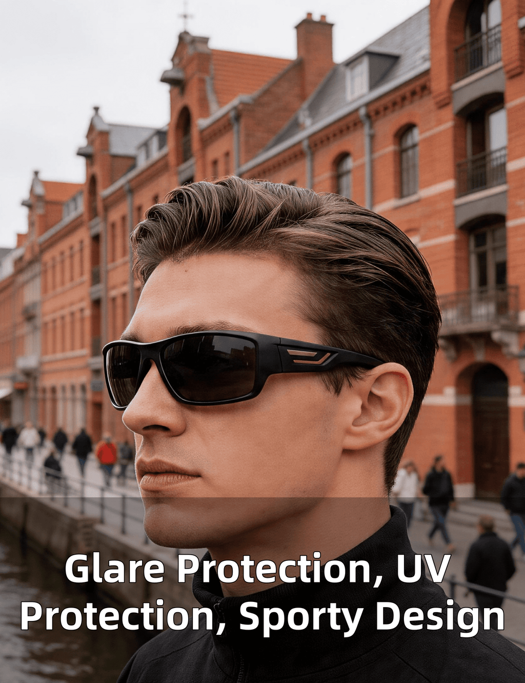 PUKCLAR Polarized Sports Sunglasses for Men And Women