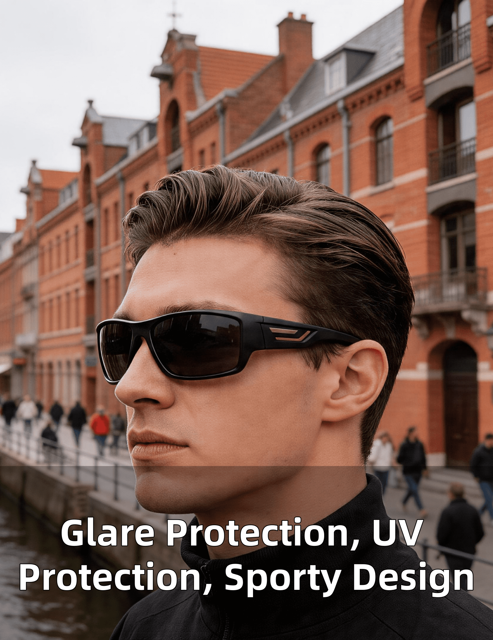 PUKCLAR Polarized Sports Sunglasses for Men And Women