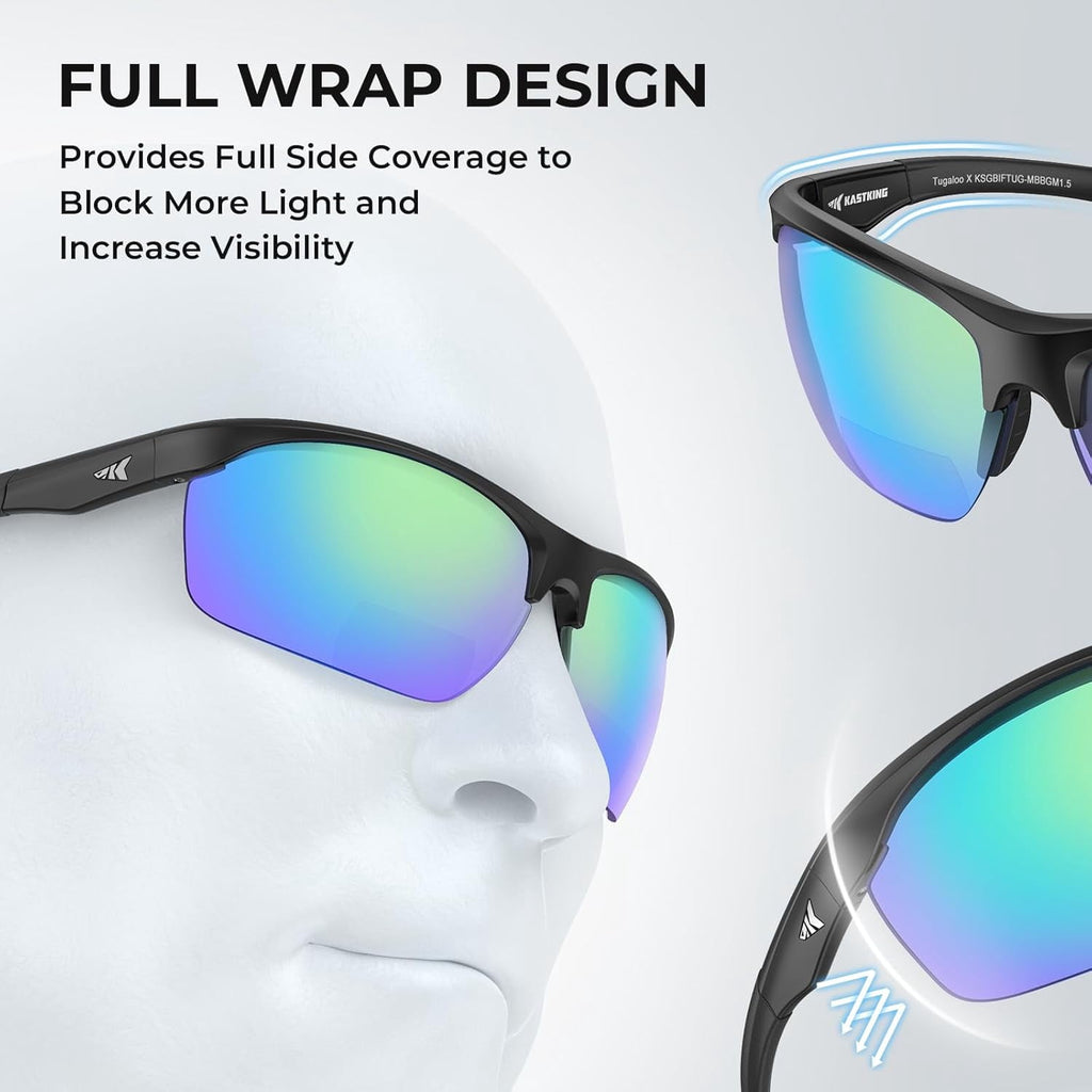 KastKing Tugaloo Bifocal Polarized Sunglasses, UV Protection