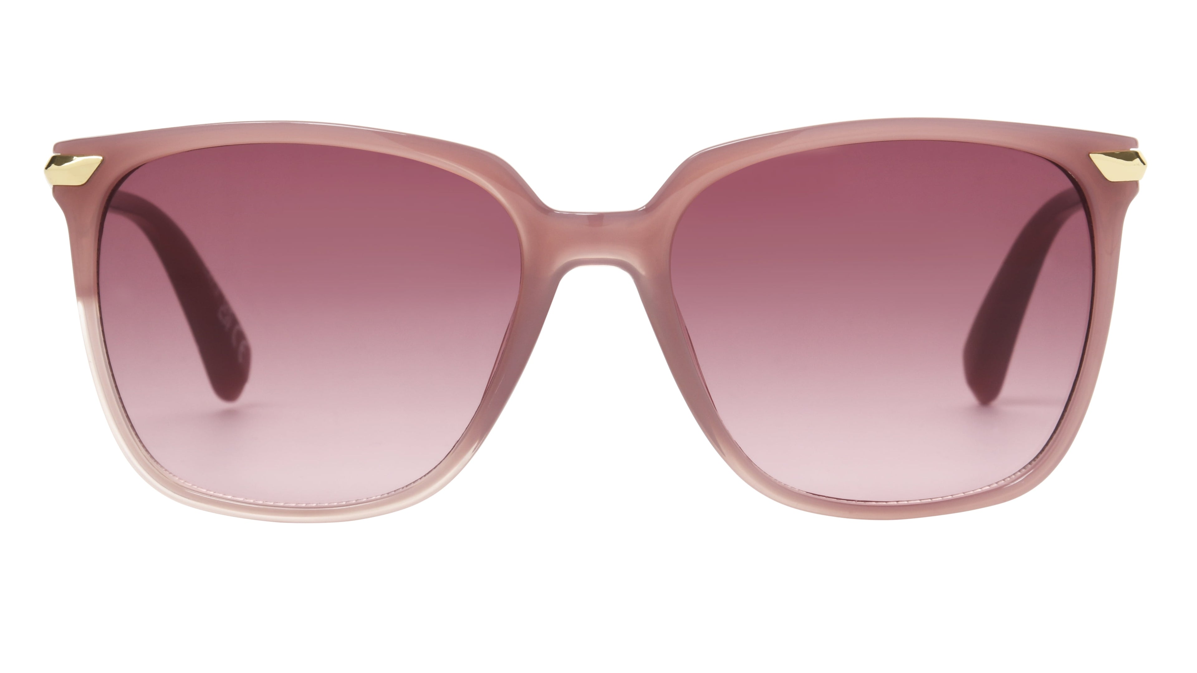 (2 pack) Foster Grant Women's Square Fashion Sunglasses Purple