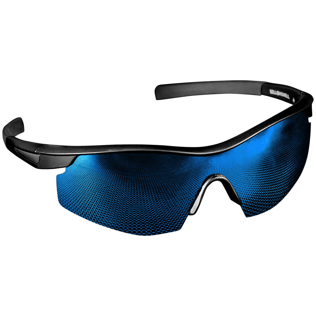 Bell + Howell Tac Glasses Military Style Sunglasses that Reduce Glare, with Blue Lens, As Seen on TV