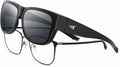 KastKing Chariton Fit-Over Polarized Wrap Around Over Sunglasses for Men and Women, Ideal for Driving Fishing Cycling Running - Polarized Sunglasses