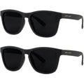 Grinderpunch Womens Polarized Sunglasses UV400 Protection Classic Retro Driving Sun Glasses Trendy Fashion Shades (Black and Red) - Polarized Sunglasses