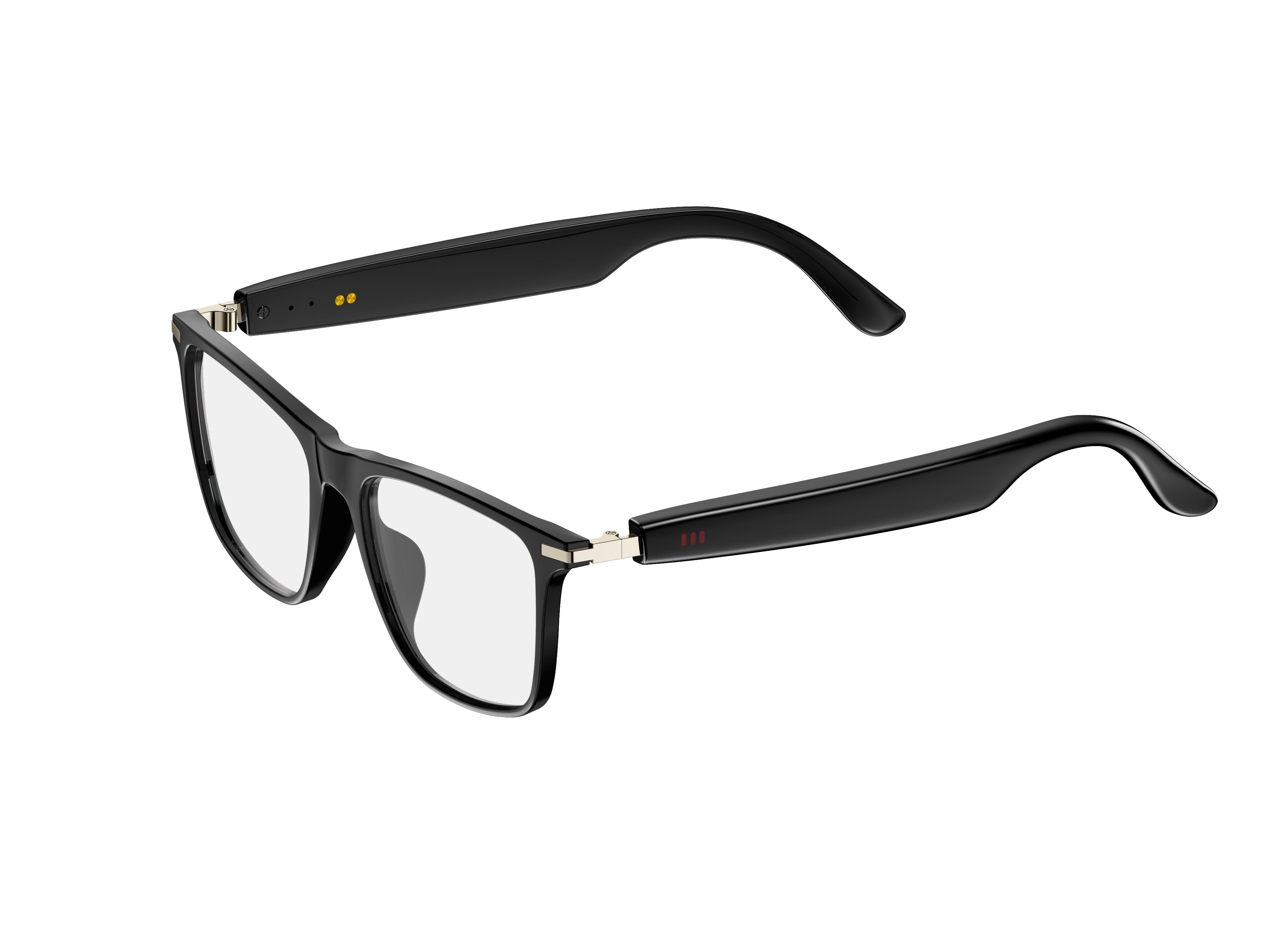 Hivisuals AI Smart Glasses with Open-Ear Audio, Bluetooth 5.4, 6H Playback, Hands-Free Calls, Translation Assistant – UV400 Sunglasses for Travel & Daily Wear