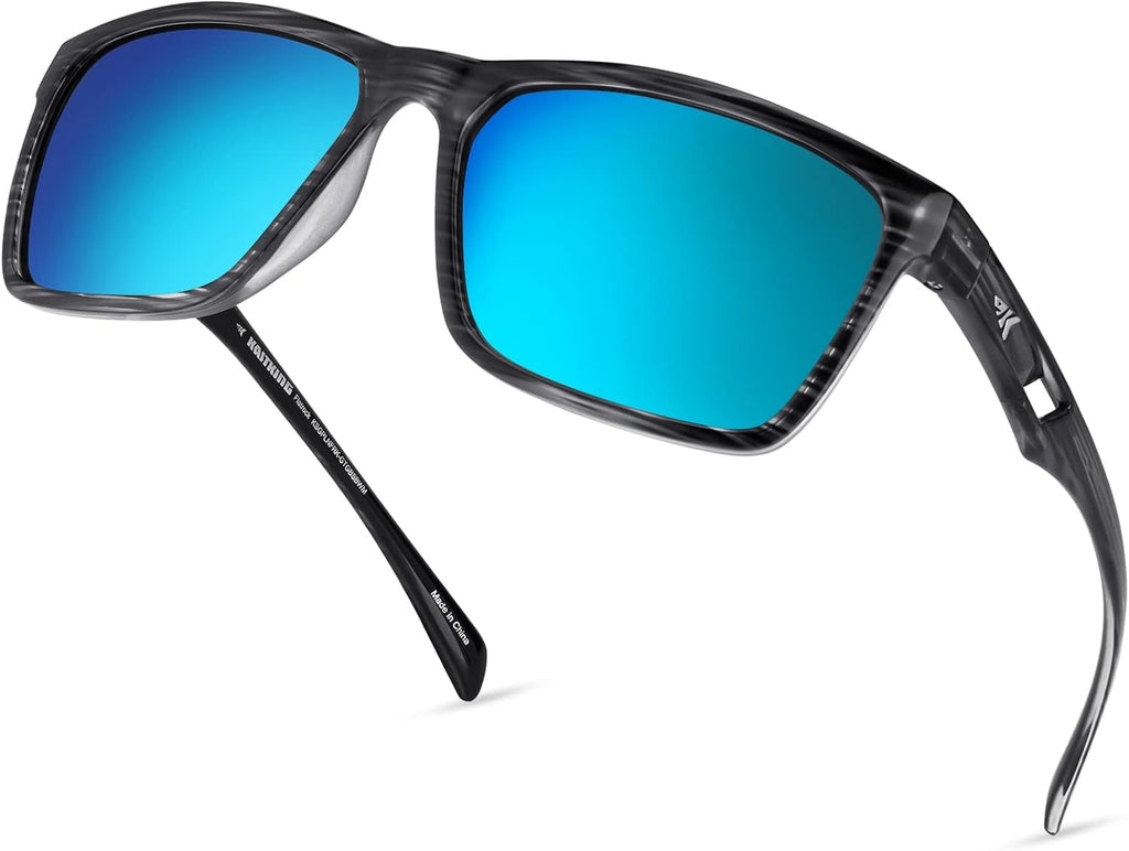 KastKing Polarized Sport Sunglasses Ideal for Driving Fishing Cycling Running, UV Protection- FlatRock - Polarized Sunglasses