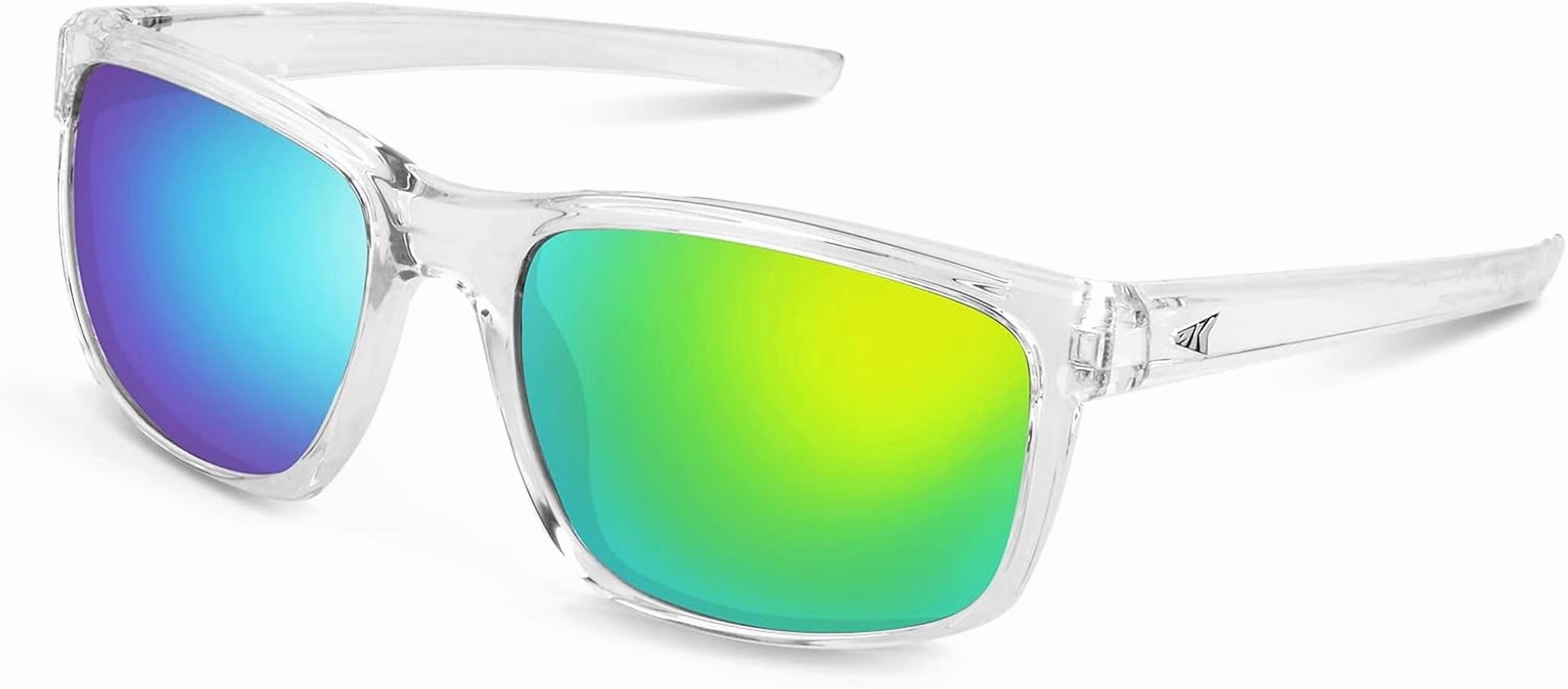 KastKing Toccoa Polarized Sport Sunglasses for Men and Women,Ideal for Driving Fishing Cycling and Running,UV Protection - Polarized Sunglasses