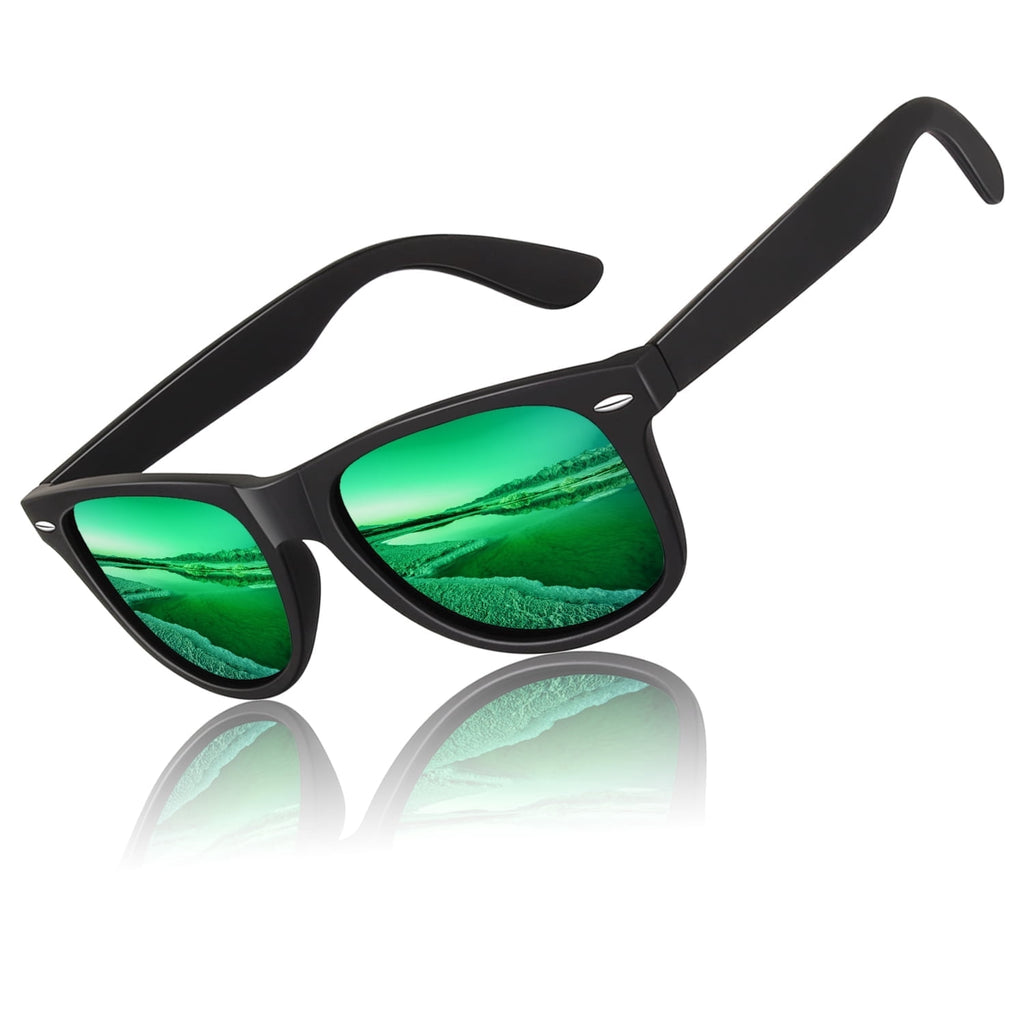 LINVO Classic Retro Polarized Sunglasses for Men Women Fishing Driving Hiking-3 Pack - Polarized Sunglasses