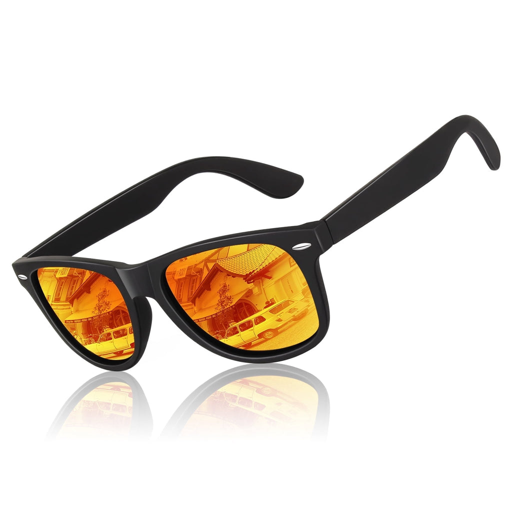 LINVO Classic Retro Polarized Sunglasses for Men Women Fishing Driving Hiking-3 Pack - Polarized Sunglasses