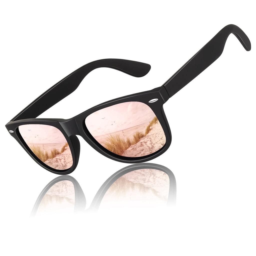 LINVO Classic Retro Polarized Sunglasses for Men Women Fishing Driving Hiking-3 Pack - Polarized Sunglasses