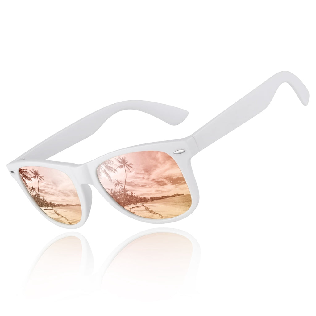 LINVO Classic Retro Polarized Sunglasses for Men Women Fishing Driving Hiking-3 Pack - Polarized Sunglasses