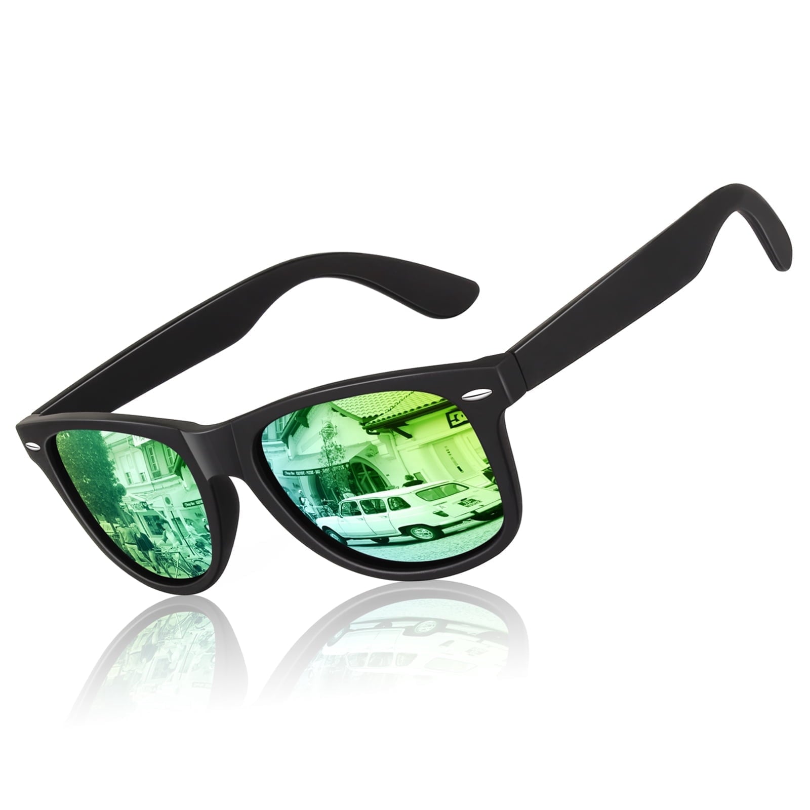 LINVO Classic Retro Polarized Sunglasses for Men Women Fishing Driving Hiking-3 Pack - Polarized Sunglasses