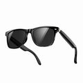 Blackview Smart Sunglasses Bluetooth for Women Men, Open Ear Audio Glasses with Polarized Lens, Hands-Free Calls, Voice Assistant, Black