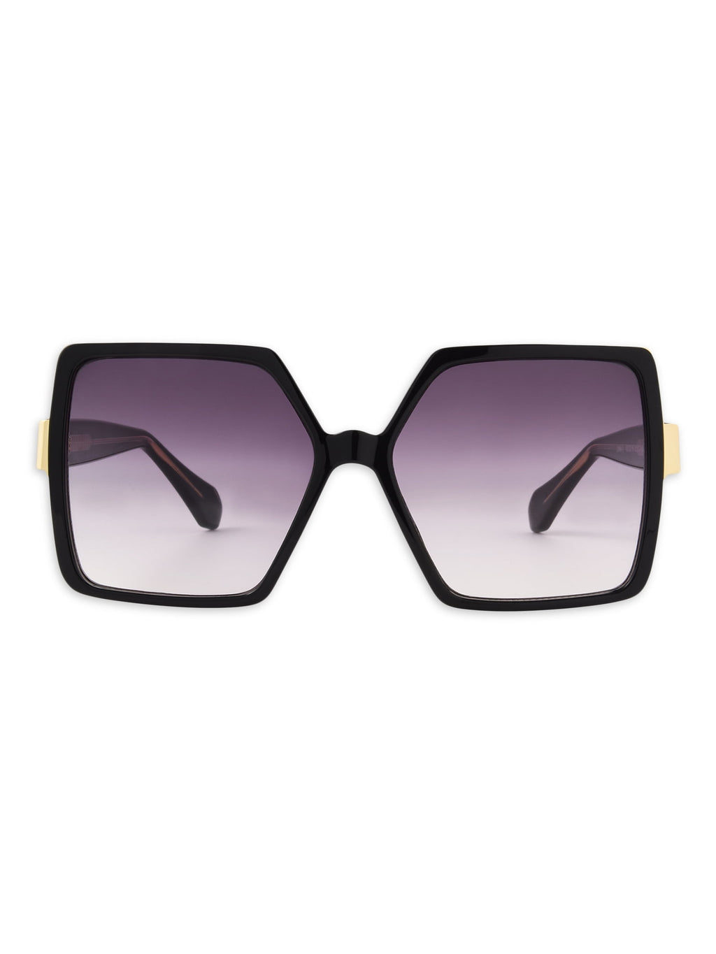 Sofia Vergara Square Black Sunglasses