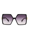 Sofia Vergara Square Black Sunglasses
