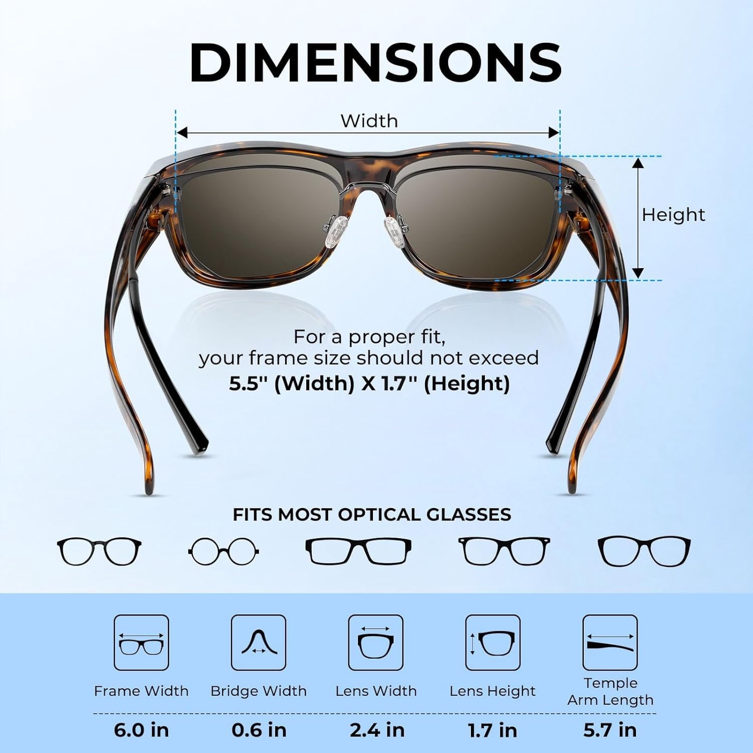 KastKing Chariton Fit-Over Polarized Wrap Around Over Sunglasses for Men and Women, Ideal for Driving Fishing Cycling Running
