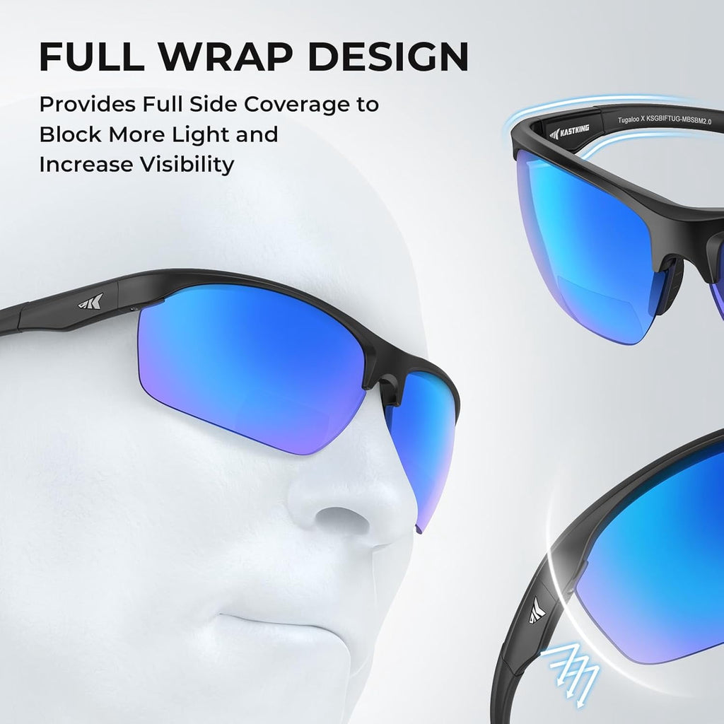 KastKing Tugaloo Bifocal Polarized Sunglasses, UV Protection