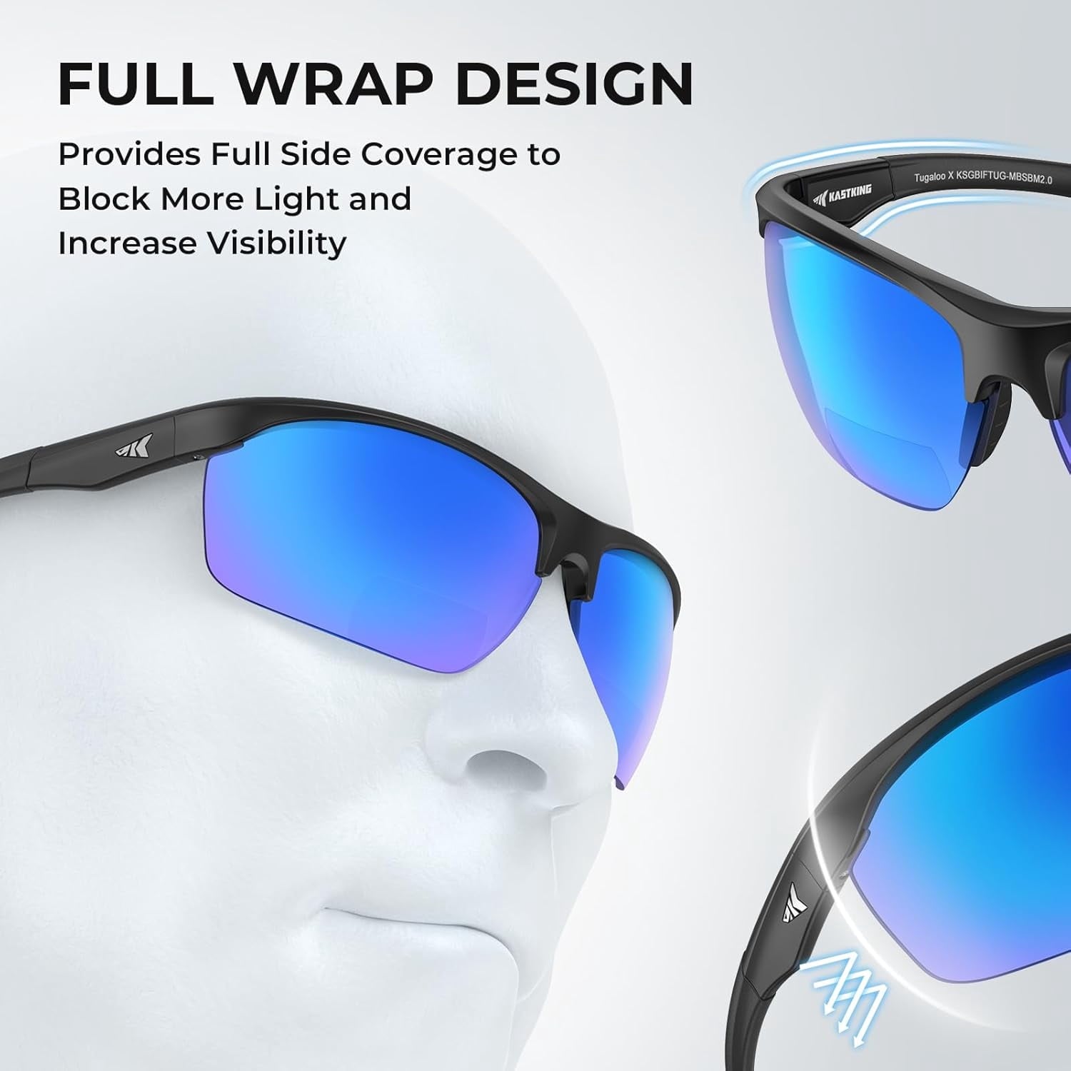 KastKing Tugaloo Bifocal Polarized Sunglasses, UV Protection