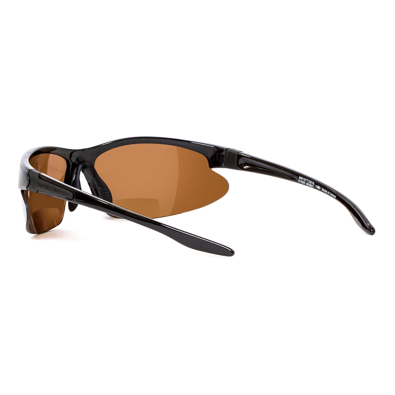 Renegade Poly-Carbonate Polarized Bifocal Sports Performance Sunglass - Breeze 1 Pair, Adult